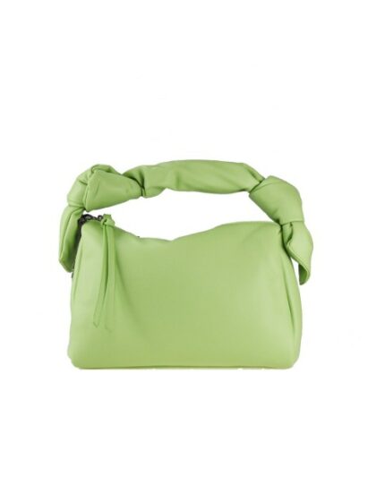 Grüne Kunstleder-Handtasche mit Schulterriemen - Stylisches Accessoire für jede Gelegenheit