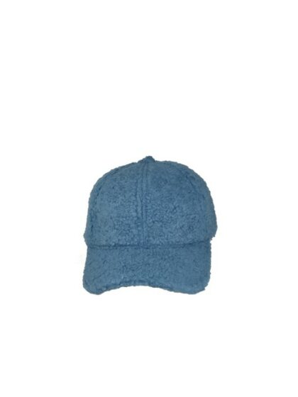 Blau Accessoires aus Stoff für Damen: Visor Mounton Effekt Hut