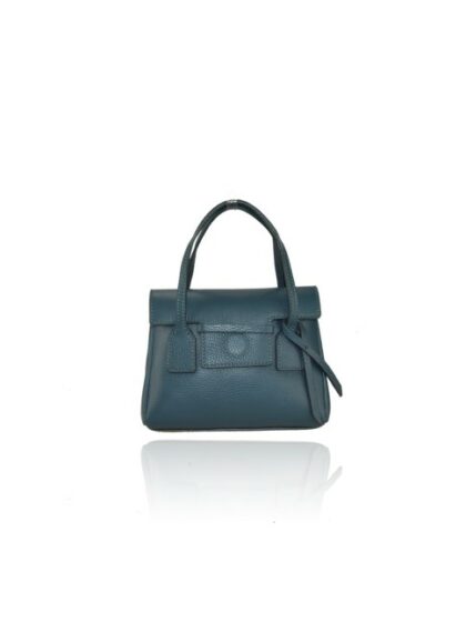 Blau Leder Damen Handtasche mit Schulterriemen - Stilvoll und praktisch